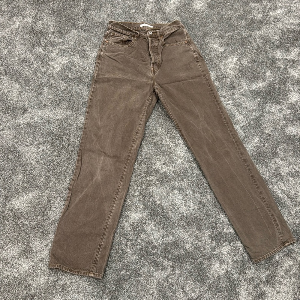 PACSUN - Women’s Brown Mom Jeans 
Women’s Size 26